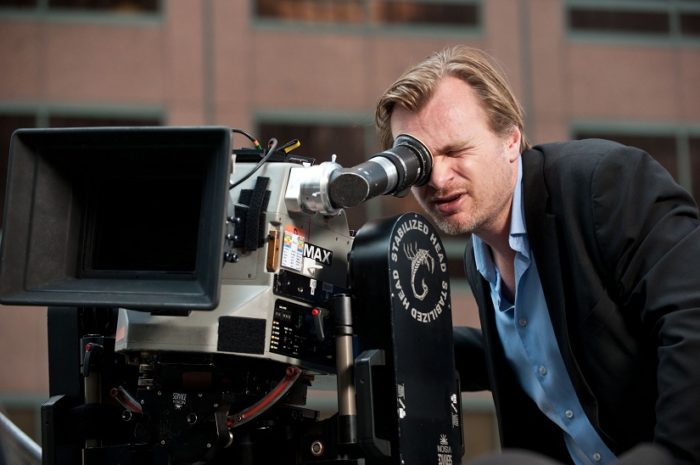 Christopher Nolan en el rodaje de The Dark Knight Rises Christopher Nolan the odyssey