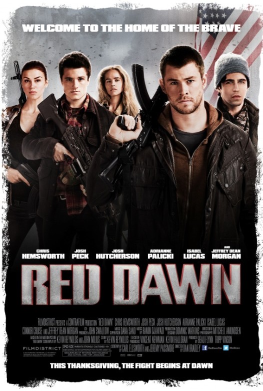 red dawn poster  2012