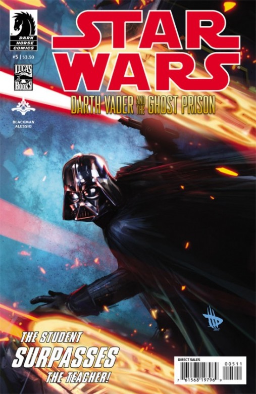 Portada del Star Wars: Darth Vader and the Ghost Prison 5