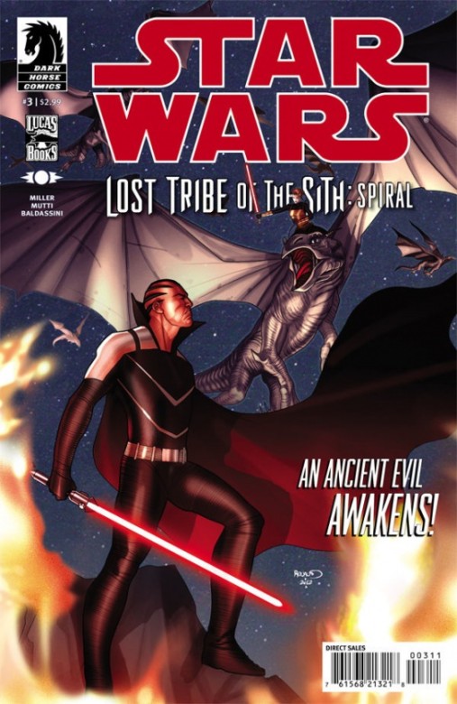 Portada del Star Wars: Lost Tribe of Sith 3