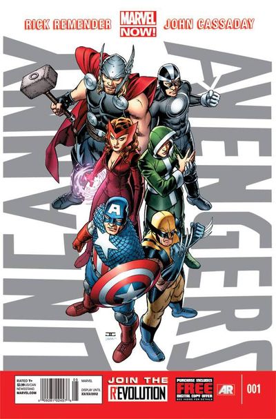 Portada del Uncanny Avengers 1