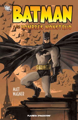 Portada de "Batman y los Hombres Monstruo"