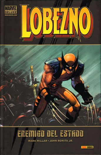 Portada de Marvel Deluxe: Lobezno 1 - Enemigo del Estado