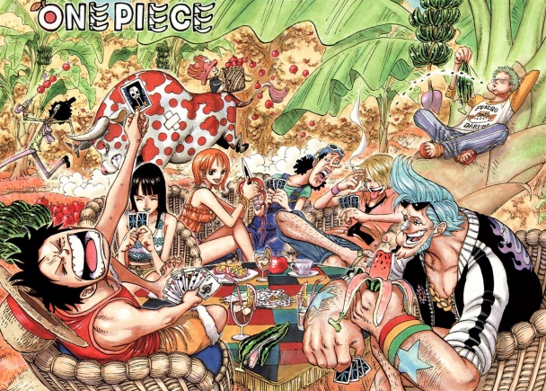 one-piece-color-spread-jugando-a-cartas