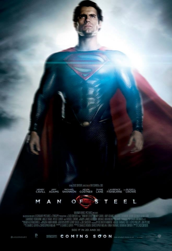 Póster de Superman de El hombre de Acero