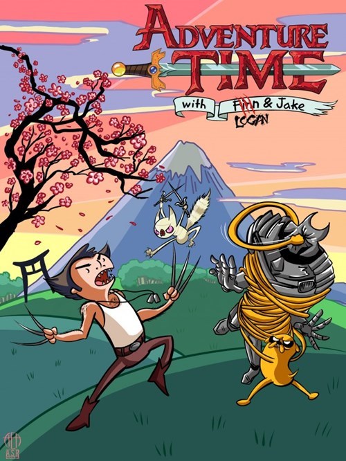 hora-de-aventuras-con-jake-el-perro-y-logan-el-mutante