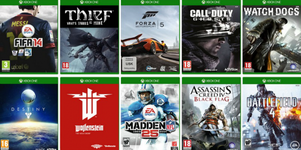 Catálogo de juegos de Xbox One