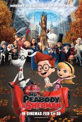 Póster Las aventuras de Peabody y Sherman