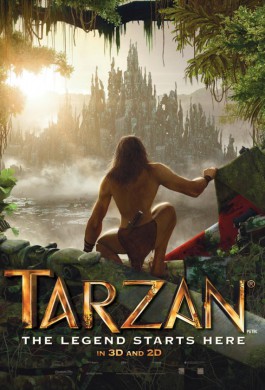 Póster Tarzan 3D