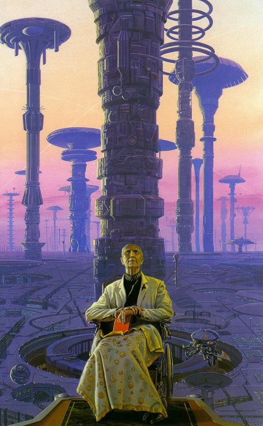 Imagen de Hari Seldon, para "Fundación" de Asimov