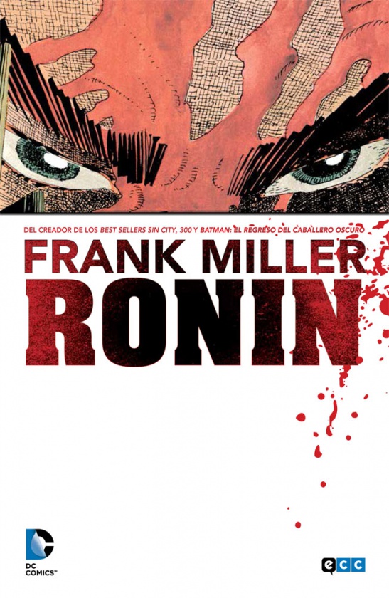 Portada de Ronin de Frank Miller editado por ECC