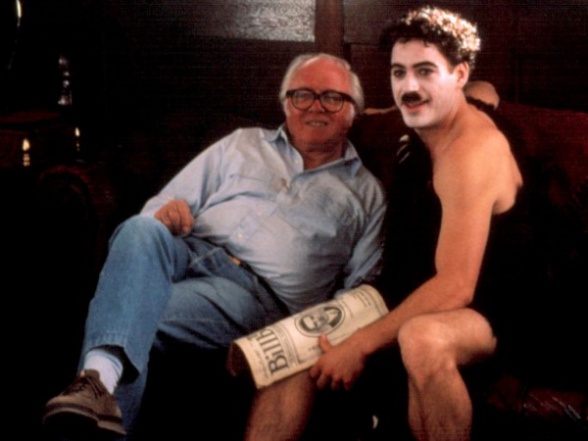 richard attenborough y robert downey jr chaplin