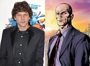 Jesse Eisenberg y Lex Luthor