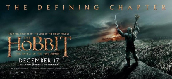 El Hobbit: La batalla de los cinco ejércitos. Sinopsis y crítica
