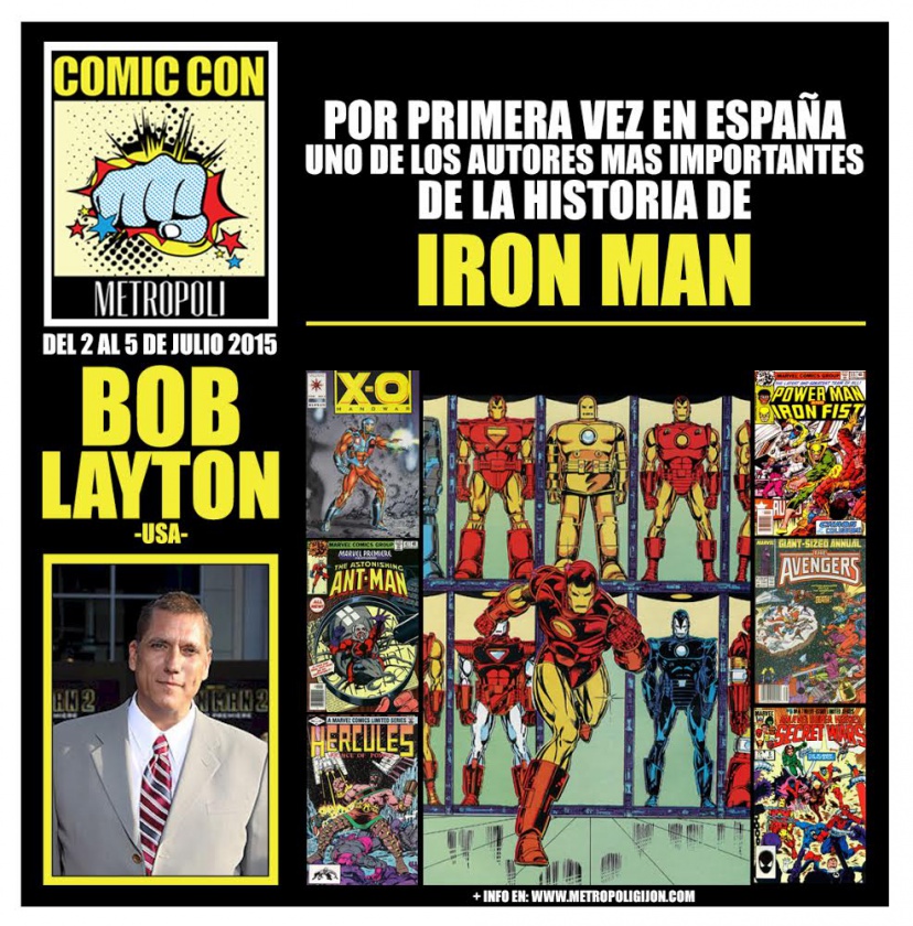 Metrópoli Comic Con - Bob Layton