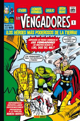 Marvel Gold: Los Vengadores 1- La Llegada de los Vengadores