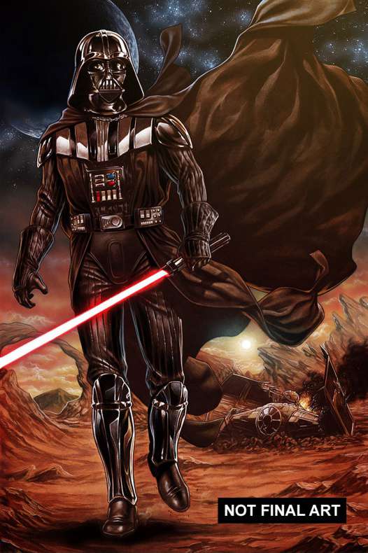 Star Wars Vader Down portada