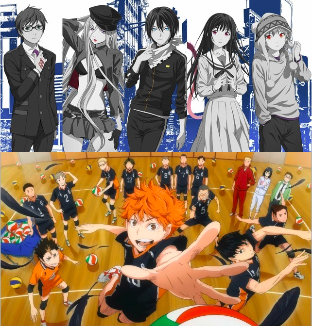 Haikyu y Noragami Selecta