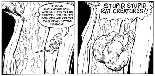 Stupid stupid rat creatures