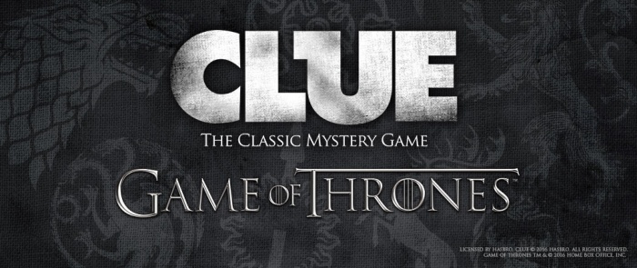 game of thrones - clue banner