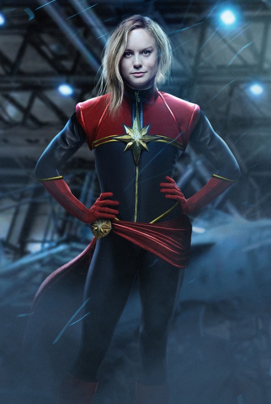 Brie Larson Capitana Marvel BossLogic