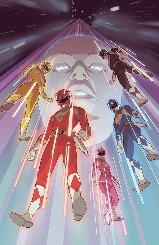 Mighty Morphin Power Rangers 2016 Annual Portada alternativa de Richard Chang