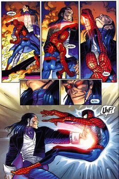 Spidey vs Morlun