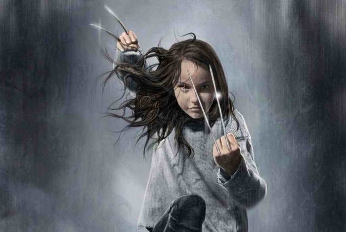 Logan arte conceptual X-23 portada avengers