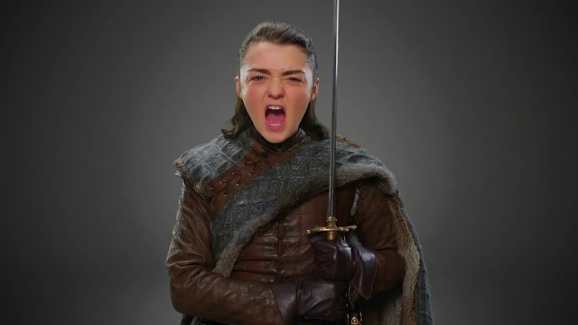 Arya Stark - Juego de Tronos - HBO promo Maisie Williams arya stark