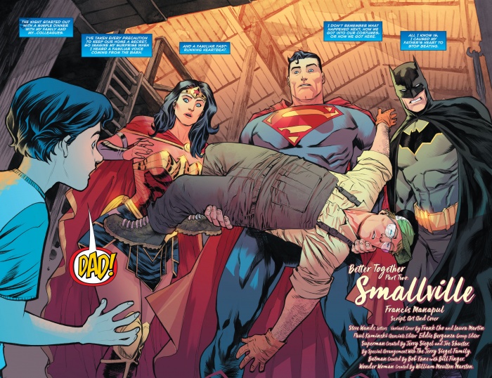 Batman, DC, Francis Manapul, Rebirth, Renacimiento, Superman, Trinidad, Trinity, Wonder Woman