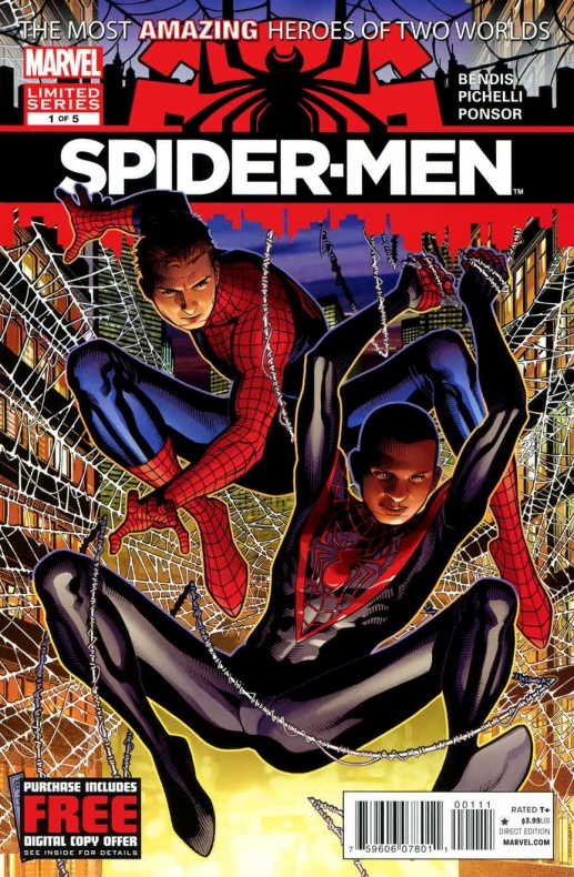 Brian Michael Bendis, Marvel, Miles Morales, Peter Parker, Sara Pichelli, Spider-man, Spider-Men, Spider-Men II