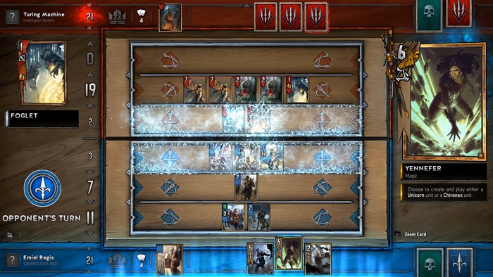 Gwent tablero