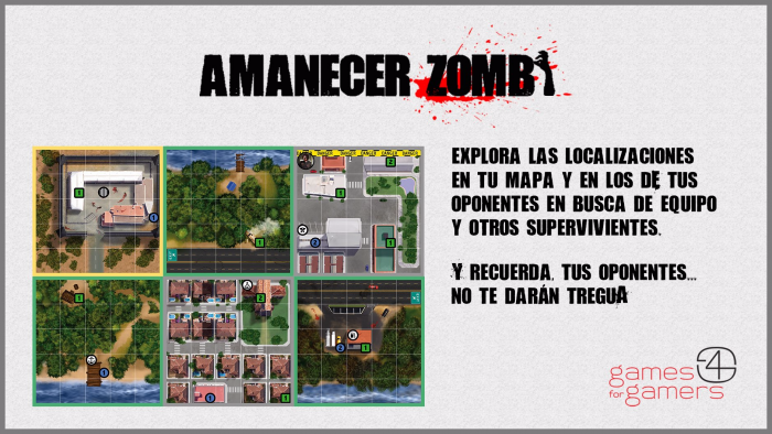 'Amanecer Zombi' es el nuevo juego de mesa de Games 4 Gamers