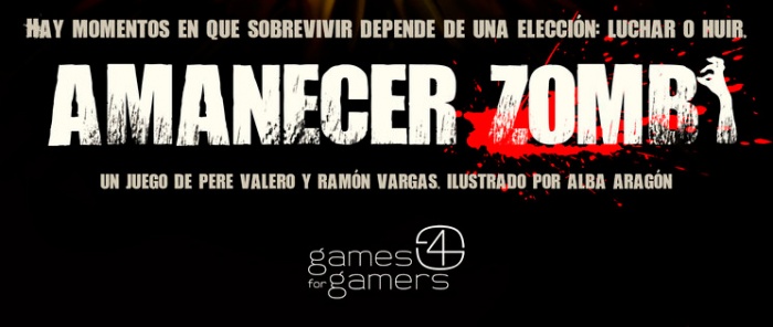 'Amanecer Zombi' es el nuevo juego de mesa de Games 4 Gamers