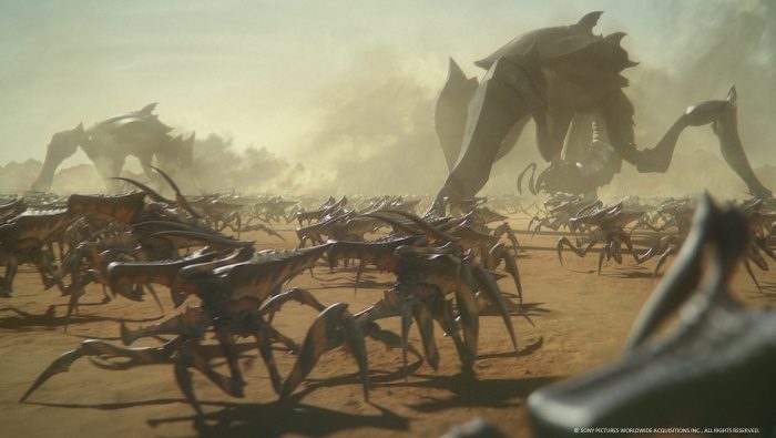 First trailer for the animated sequel to the science fiction series “Starships Troopers”