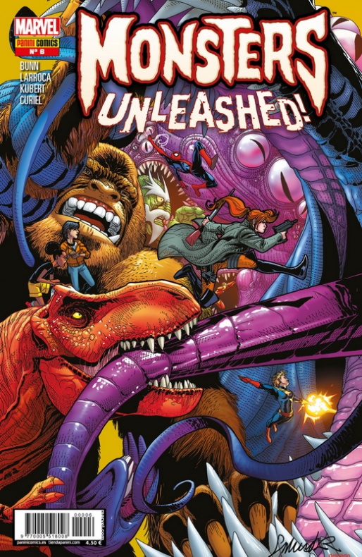 Adam Kubert, Cullen Bunn, Marvel, Monsters Unelashed!, Panini Comics, Salvador Larroca