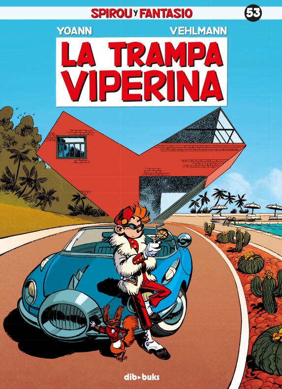 Portada Spirou y Fantasio 53 La trampa Viperina