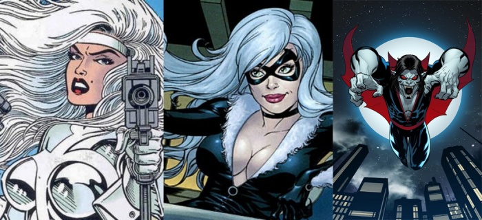 silver sable black cat morbius