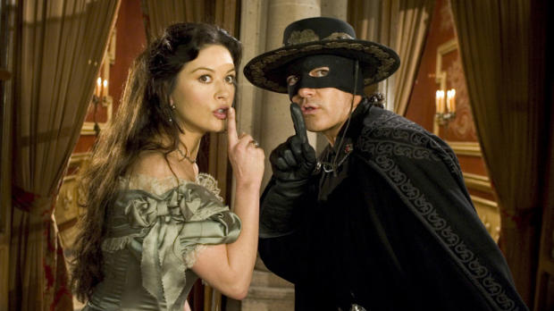 Alejandro de la Vega, Antonio Banderas, Catherine Zeta-Jones, La leyenda del Zorro, Martin Campbell