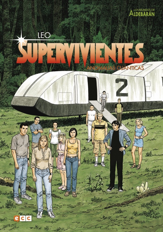 Aldebarán, Anomalías cuánticas, ECC Comics, Luiz Eduardo de Oliveira, Supervivientes