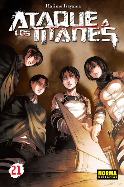 Ataque a los Titanes, Hajime Isayama, Norma Editorial, Shingeki no Kyojin