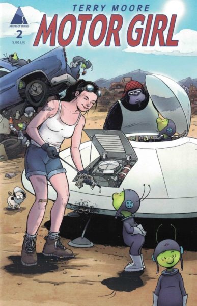 Motor Girl Terry Moore