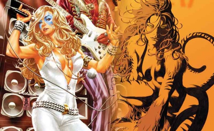 Tigra y Dazzler