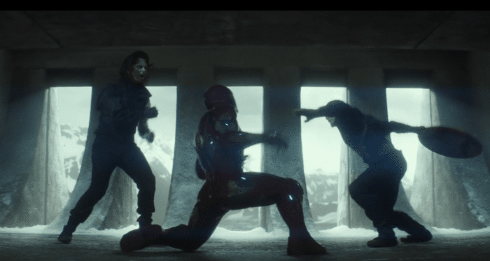 Civil War - pelea entre Capitán América y Iron Man