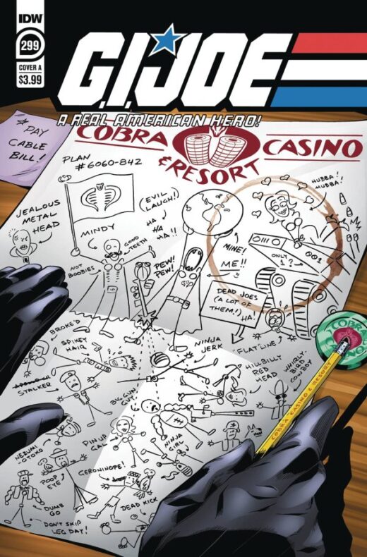 Cobra, Cobra Casino, Hasbro, IDW, Marvel Comics