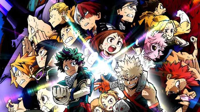 My hero academia anime shonen