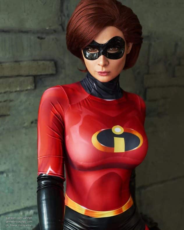 Cosplay de Elastigirl - Los Increíbles - Hen Parr - Cosplay Helen Parr