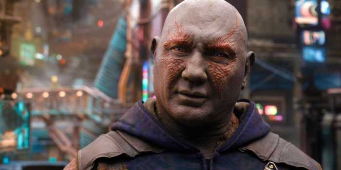 Dave Bautista - Guardianes de la galaxia - Guardianes de la galaxia 3 - James Gunn - DCU