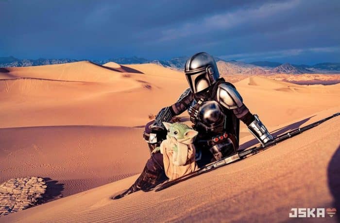 Cosplay de The Mandalorian - Jessica Nigri - Star Wars - The Mandalorian - Cosplay Star Wars