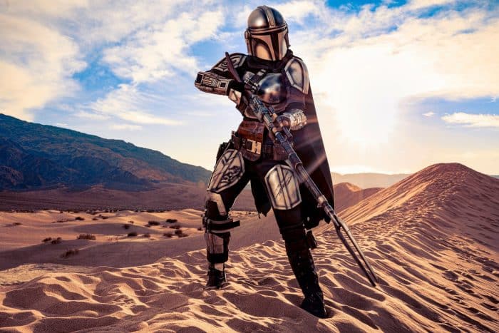 Cosplay de The Mandalorian - Jessica Nigri - Star Wars - The Mandalorian - Cosplay Star Wars